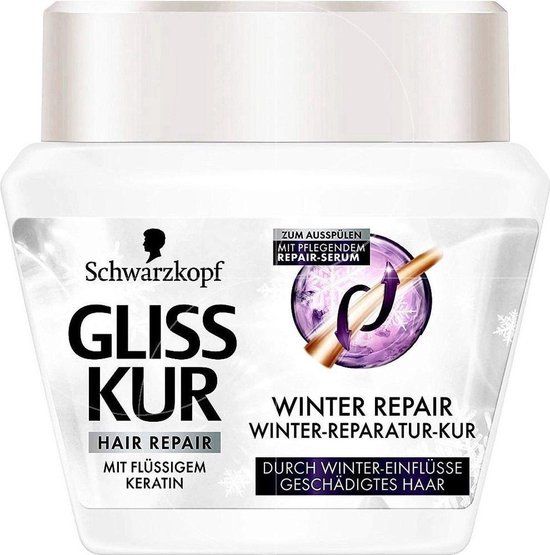 Gliss Kur Winter Repair Haarmasker - Winter Care - 300ml