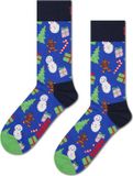 Happy Socks Bring It On Sock - Unisex Sokken - Blauw - Maat 36-40