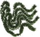 Ger Import Guirlande de Noël - 3 pièces - Glitter Vert - Feuille métallique - 180 x 7 cm