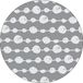 Bonateks Ronde digitaal bedrukte muismat, antislip onderkant, voor kantoor en thuis, diameter: 22 cm