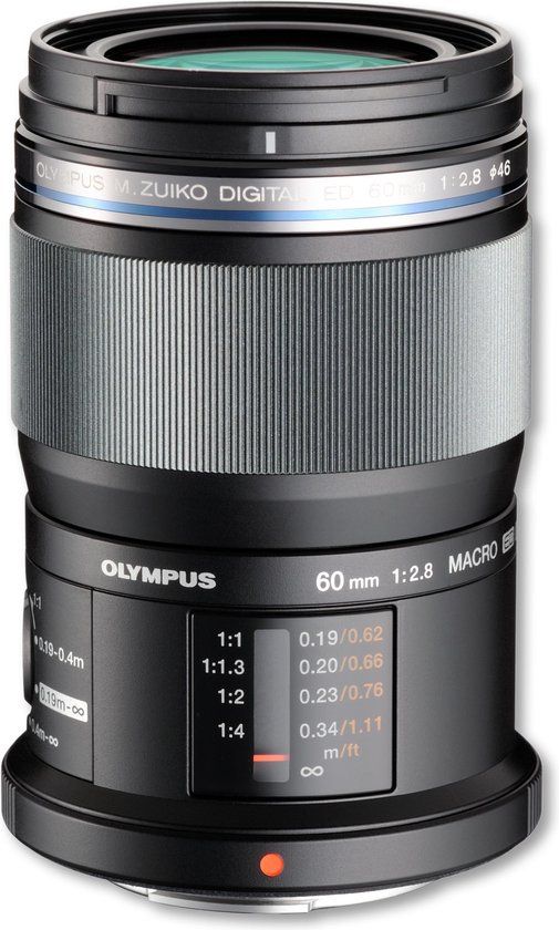 Olympus M.Zuiko Digital ED 60mm f/2.8 Macro Lens - Black