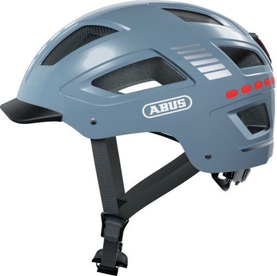 Abus Hyban 2.0 LED Signal - Fietshelm - Signal Glacier - L (56-61cm)