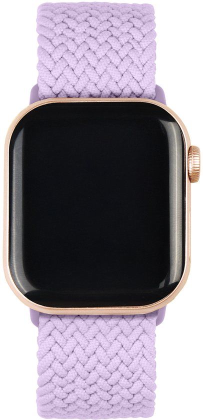 iDeal of Sweden Soft Braid Watch Band voor de Apple Watch | 44/45/46/49 mm - Lavender Milk