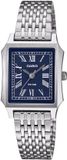 Casio Casio Collection LTP-B190D-2BVER Horloge - Staal - Zilverkleurig - Ø 24 mm