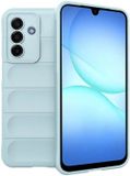 Techsuit Hoesje geschikt voor Samsung Galaxy A17 - Magic Shield Silicone Back Cover - Blauw
