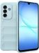 Techsuit Hoesje geschikt voor Samsung Galaxy A17 - Magic Shield Silicone Back Cover - Blauw