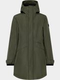 Didriksons Winterparka 'KENNY' donkergroen