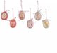 Decoris Hangdecoratie ei foam roze
