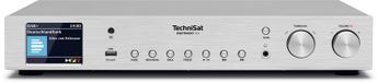 TechniSat DIGITRADIO 143 (V3) - HiFi tuner internetradio (DAB+ digitale radio, Bluetooth audio streaming, Spotify Connect, werpantenne, afstandsbediening, breedte 43,5 cm) zwart