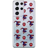 ERT GROUP mobiel telefoonhoesje voor Samsung S21 ULTRA origineel en officieel erkend Marvel patroon Spider Man 025