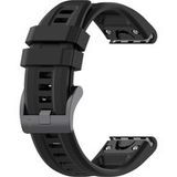 Techsuit Bracelet W060 pour Garmin Watch Fenix / Forerunner Series, 22mm, Noir