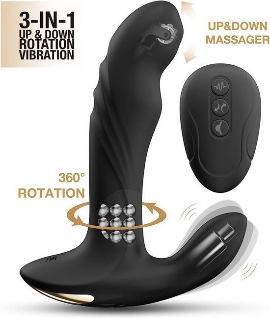 Dorcel MULTI P-JOY Prostaat Massager - Zwart