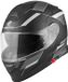 Bogotto V271 Delta Mat Zwart Grijs Systeemhelm - Helm