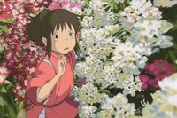 Semic Ghibli - Spirited Away: De reis van Chihiro - Onder de bloemen A4 mapje