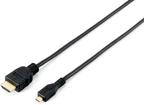 Equip 119309 HDMI 1.4 naar Micro HDMI kabel, 1,0 m, 4K/30Hz