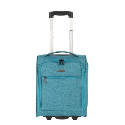 Travelite Handbagage koffer / Underseater / Trolley 43 x 34 x 20 cm - Cabin - Petrol
