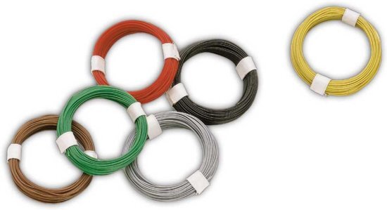 Busch & Müller MICRO-KABEL ROT 10M