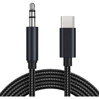 Phonillico® Auto audiokabel hoofdtelefoon extra jack-adapter voor Xiaomi Redmi 10/Redmi 9/Redmi 9T/Redmi 8/Redmi 8A