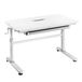 HOKO bureau enfant, réglable en hauteur, blanc