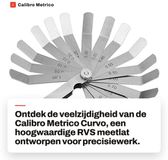 Merkloos Dailygoods Calibro Metrisch Meetlint