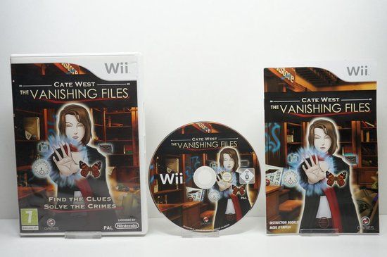 OG International Cate West: The Vanishing Files (Nintendo Wii)