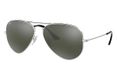 Ray-Ban Aviator Large Metal Zonnebril Silver Grey Mirror Large