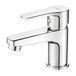IBERGRIF M11057 Wastafelkraan Wastafelmengkraan Badkamerkraan Enkele Hendel Wastafelkraan Wastafel Mengkraan Modern Bathroom Faucet, Chrome, Silver