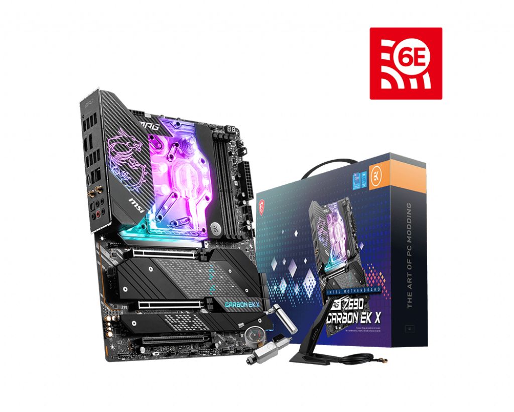 MSI MPG Z690 CARBON EK X - Moederbord - ATX - Intel Z690 - LGA 1700