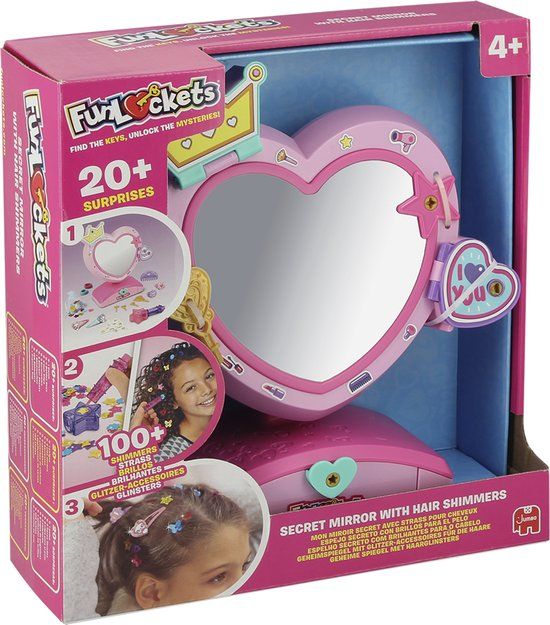 Jumbo FunLockets - Geheime Spiegel Met Haarglinsters