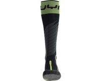 UYN Merino One Skisokken heren - zwart/groen - Maat 42/44