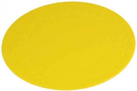 Able 2 Anti-slip mat rond 19 cm geel 1ST