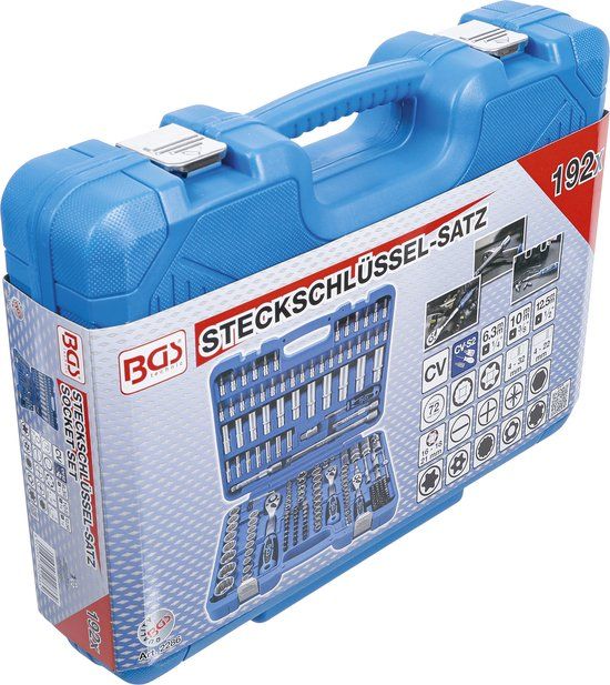 BGS Dopsleutelset - 192 delig