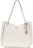 GUESS Gilda Tote Cream White schoudertas