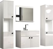 trendteam Haven badkamer 5 delen wit hoogglans