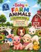 Baby Farm Animals Coloring Book: Cute & Easy Coloring Pages for Kids 2-6