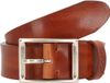 JOOP! Leren Riem Classic Jeans Belt 4,0 CM W95 Cognac Bruine