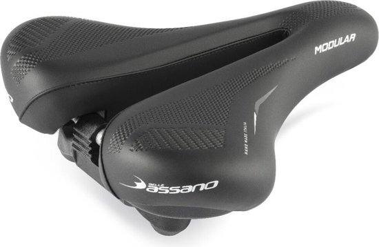 Selle Bassano zadel Modular CT - zwart