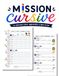 Mission Cursive: Le parcours pour apprendre à bien écrire