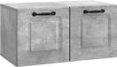 vidaXL Meuble TV gris béton 59,5 x 31 x 30 cm bois modifié