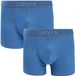 Levi's Boxershorts 2-Pack Bleu - Taille M - Hommes