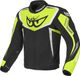 Berik Bad Eye veste textile moto imperméable, noir/blanc/jaune, taille 54