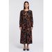 White Stuff Angie Midi Dress Black Multi