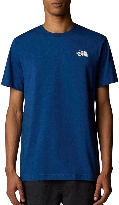 The North Face Redbox T-Shirt Men - L - Dark Blue/White/Black
