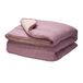Pikolin Home Omkeerbaar dekbed, 300 g, tweekleurig, voor bedden van 135 cm, warm, ademend, mauve, 220 x 220 cm