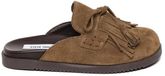 Steve Madden Damessandalen Maurea taupe suède platte sandalen maat 37