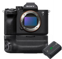 Sony Alpha A7 IV systeemcamera + VG-C4EM grip + NP-FZ100 accu