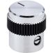 Mentor 5617.6614 Bouton rotatif Aluminium (Ø x h) 24 mm x 15 mm 1 pièce(s)