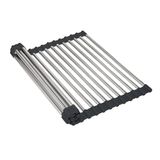Amig - Vouwschuifdeurset - 110 cm zwarte stalen geleider