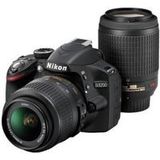 Nikon D3200 + 18-55mm VR II + 55-200VR + Sac + 8Go SD