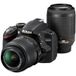 Nikon D3200 + 18-55mm VR II + 55-200VR + Sac + 8Go SD